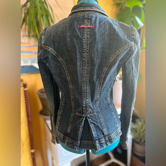 DKNY button up Jean Jacket - Picture 9 of 9